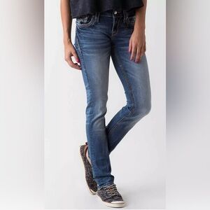 GUC Rock Revival Vivian Straight Jeans Sz 26 Color Vivian J45